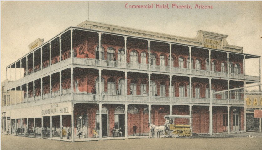 0O5111 Commercial Hotel, Phoenix, AZ C. 1900.jpg